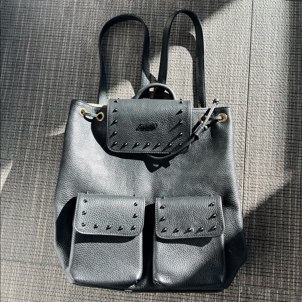 Black Valentino Backpack
